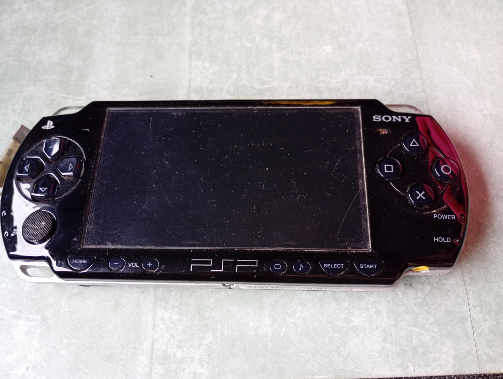 Sony PSP 2004 Zwart met 8GB Memory Stick en hoesje, Ophalen of Verzenden, Gebruikt, Zwart, PSP