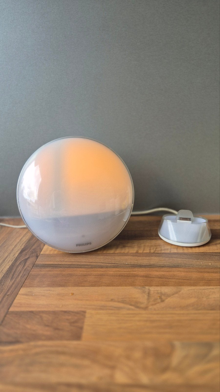 Philips Wake-up Light met iPod/iPhone dock, Ophalen of Verzenden, Gebruikt