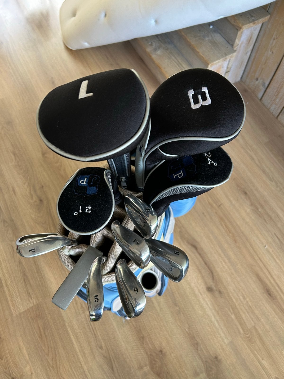 Complete linkshandige golfset met golftas, Sport en Fitness, Golf, Ophalen, Gebruikt, Set, Overige merken