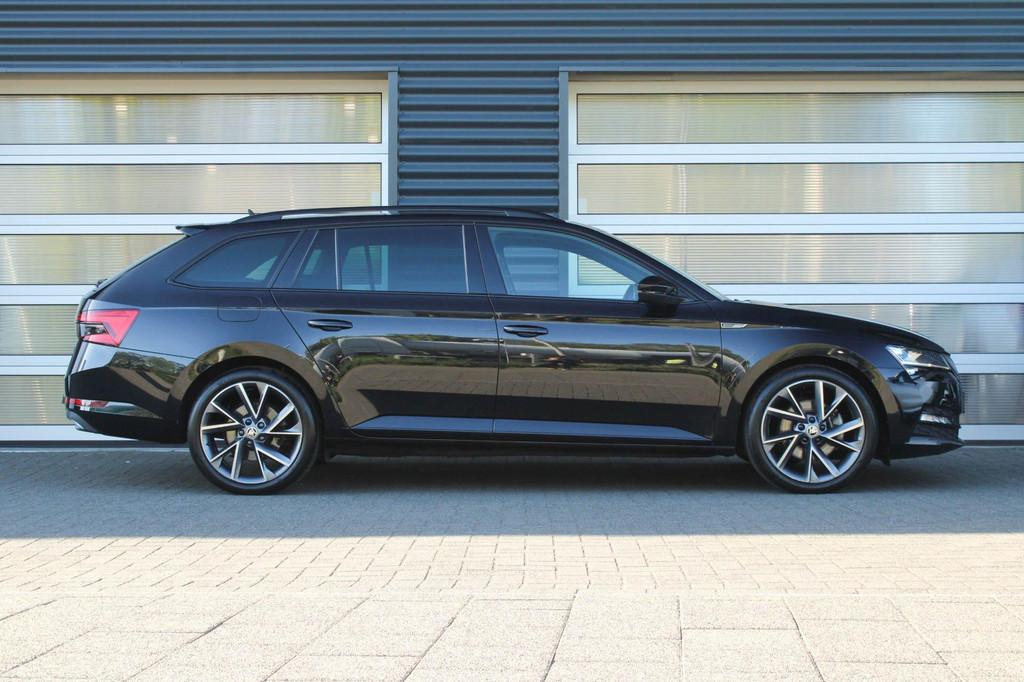 Skoda Superb Combi 1.4 TSI 218pk PHEV iV Sportline Business, Auto's, Skoda, 12 maanden, 77 km/l, Gebruikt, Alcantara