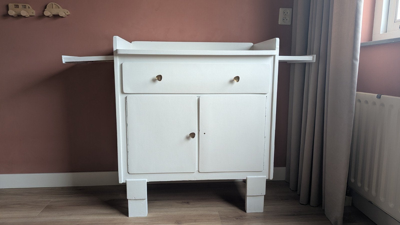 Vintage commode, Kinderen en Baby's, Kinderkamer | Commodes en Kasten, Gebruikt, 90 tot 105 cm, 100 cm of meer, 50 tot 70 cm, Ophalen