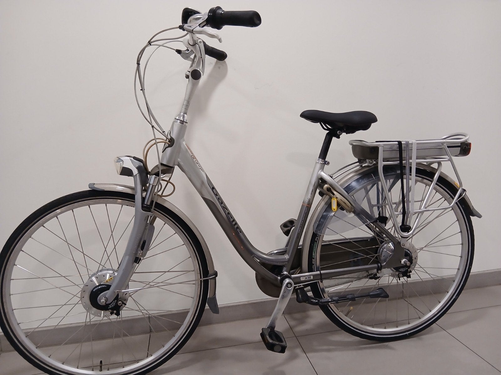 Gazelle Orange (laag model) elektrische damesfiets zgan !, Minder dan 47 cm, Ophalen, Zo goed als nieuw, Gazelle