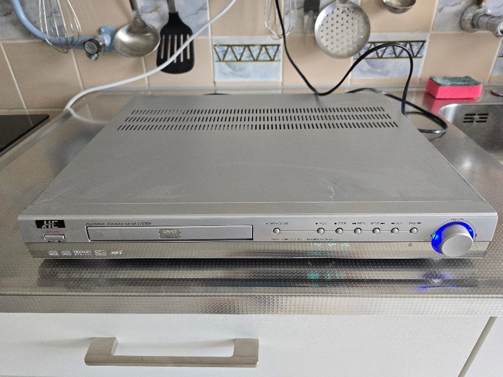 DVD speler met versterker inbouw., Audio, Tv en Foto, Dvd-spelers, Gebruikt, Draagbaar, Ophalen of Verzenden, Overige merken