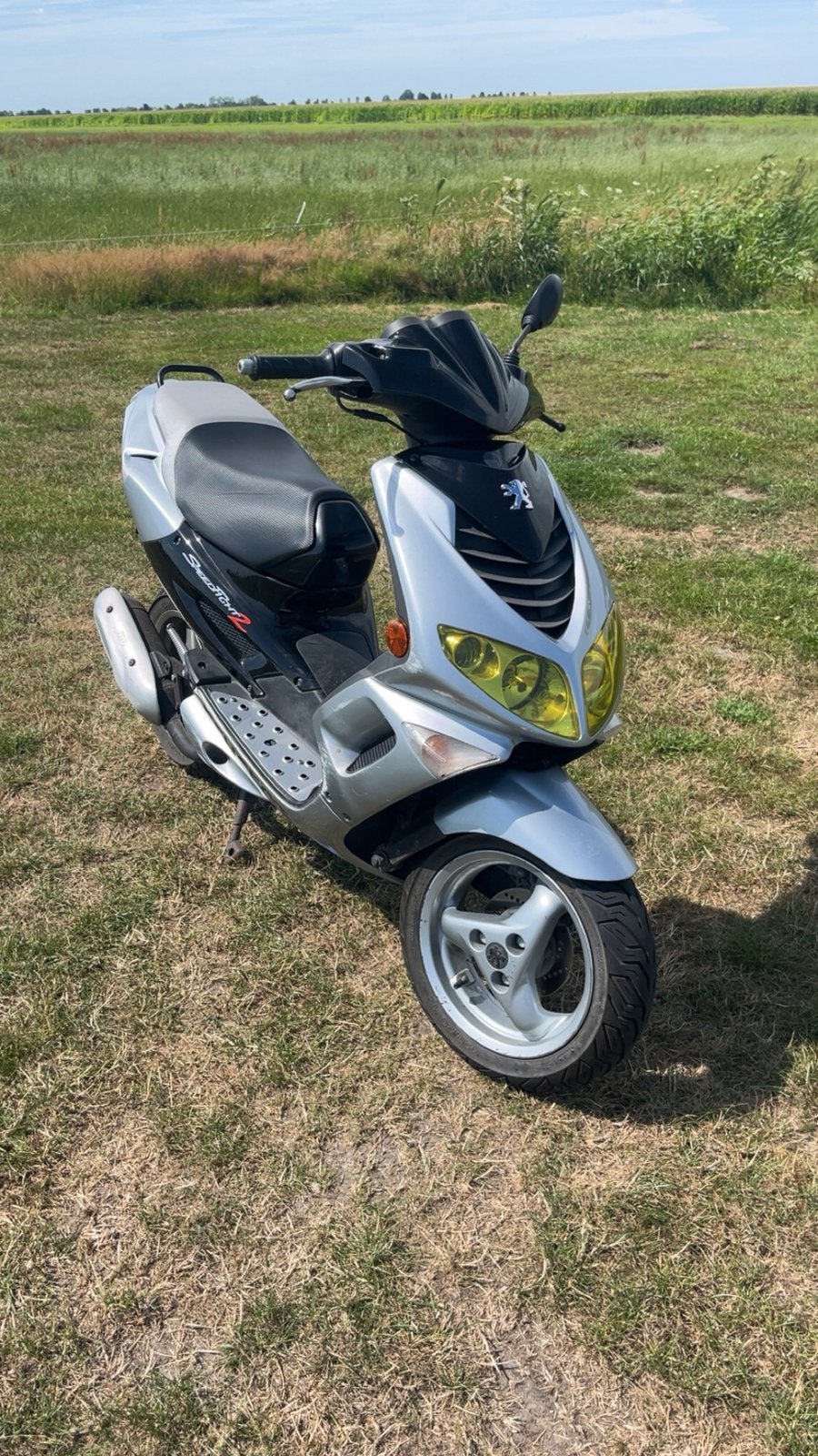 Peugeot speedfight 2, Fietsen en Brommers, Scooters | Peugeot, Ophalen, Tweetakt, Maximaal 45 km/u, Zo goed als nieuw