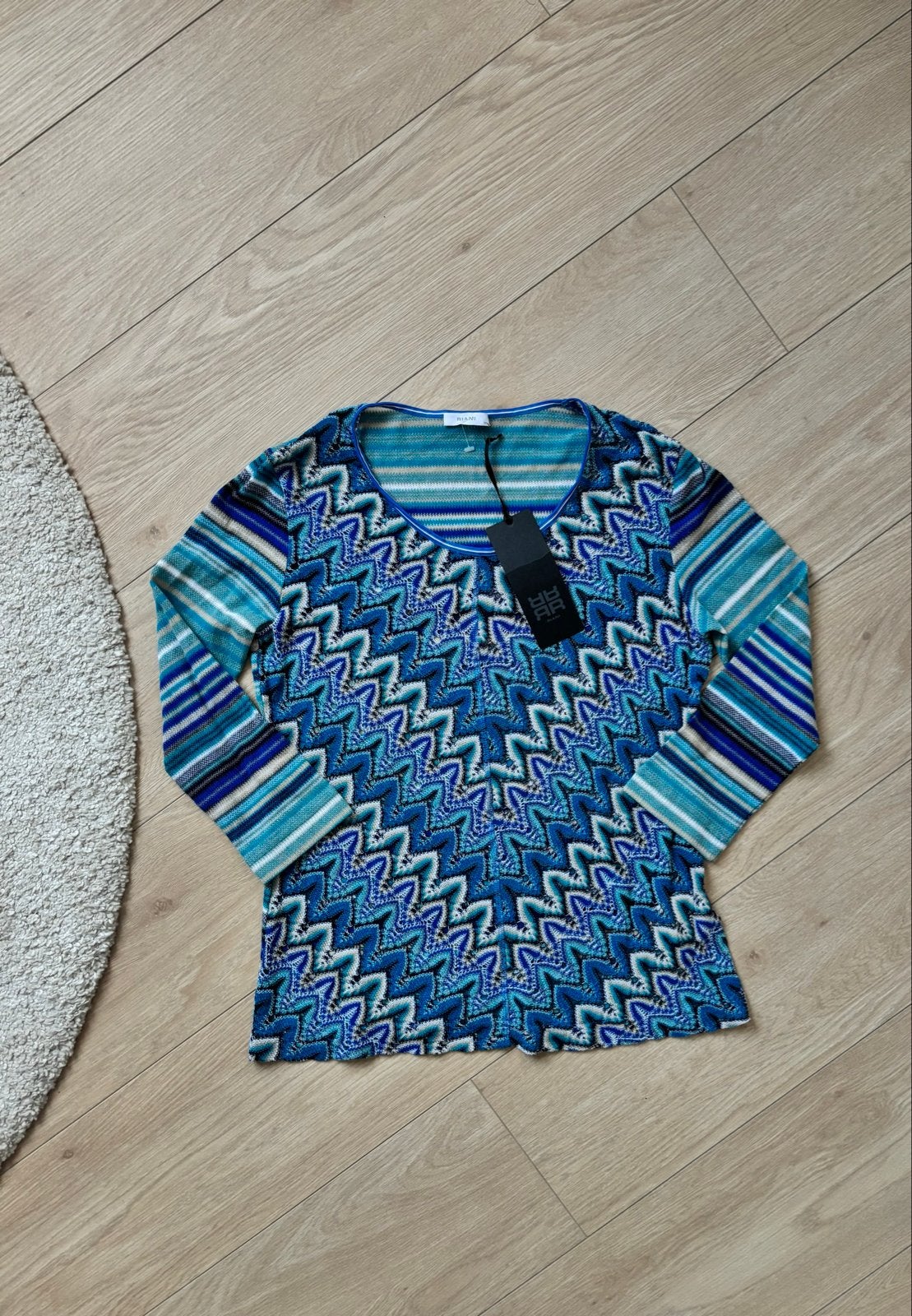 Riani shirt met lange mouwen, maat 40, nieuw met kaartje, Ophalen of Verzenden, Nieuw, Maat 38/40 (M), Blauw