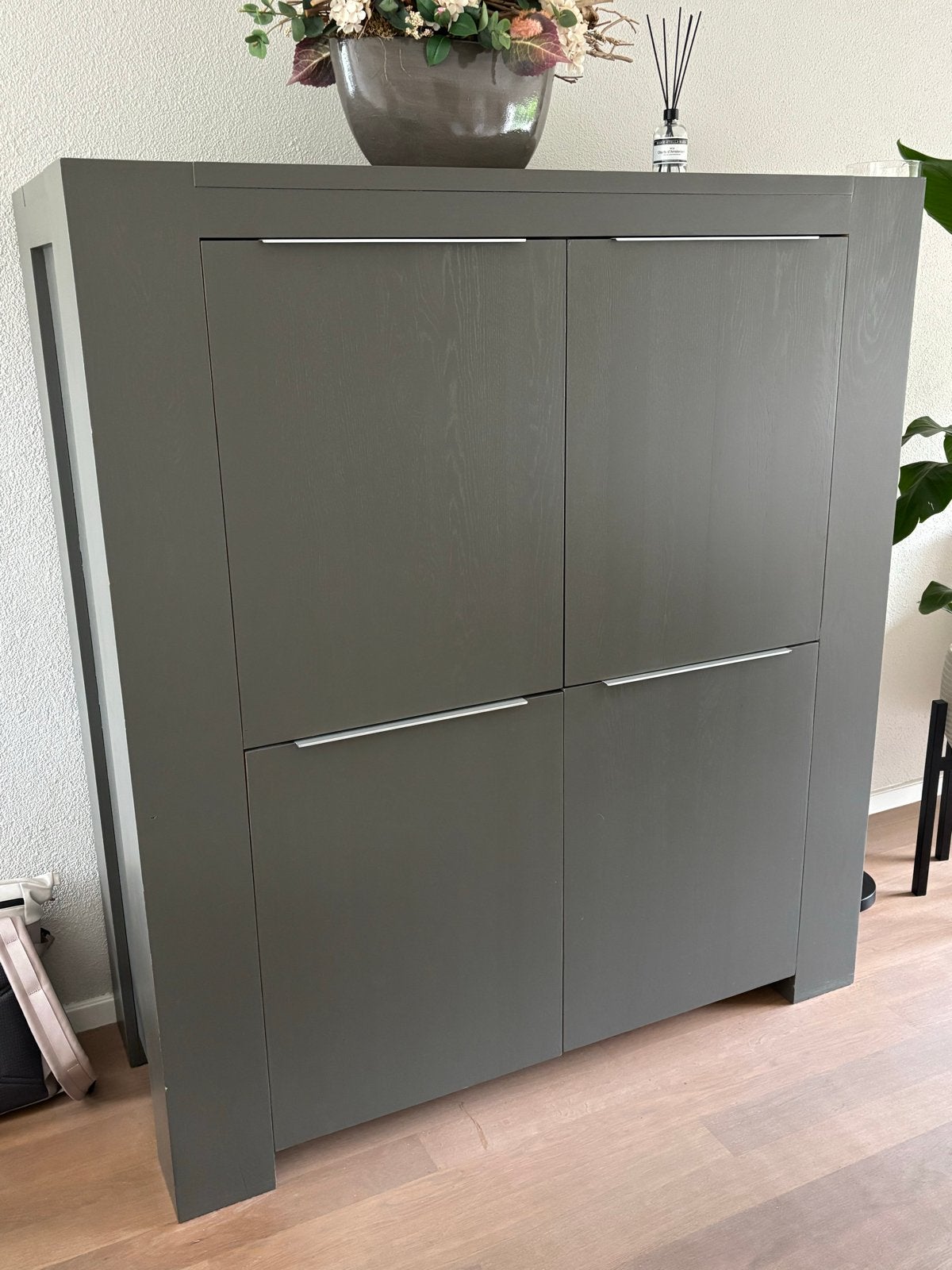 Eikenhouten buffetkast, Huis en Inrichting, Kasten | Buffetkasten, Ophalen, Gebruikt, 100 tot 150 cm, Eikenhout