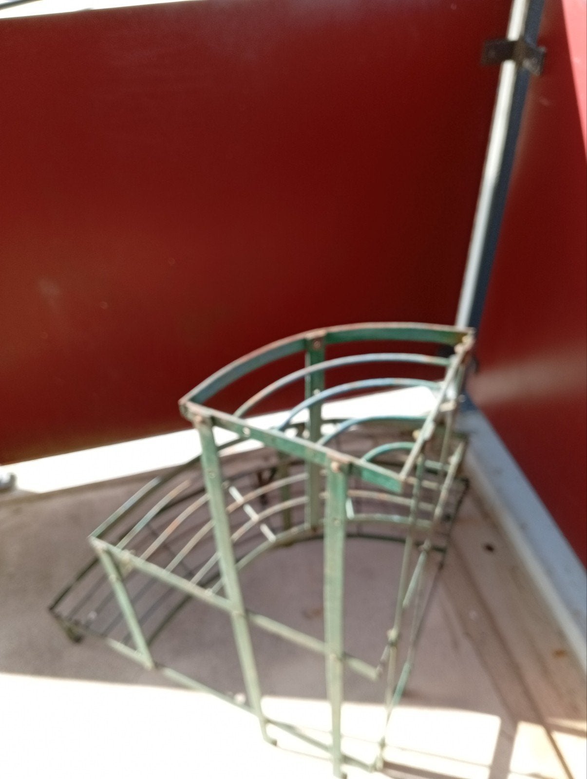 metalen hoek planten standaard, Ophalen