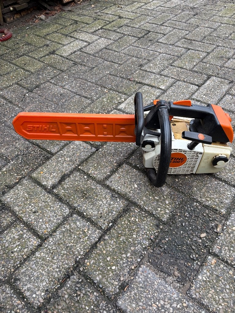 Kettingzaag stihl ms 200t, Ophalen, Gebruikt