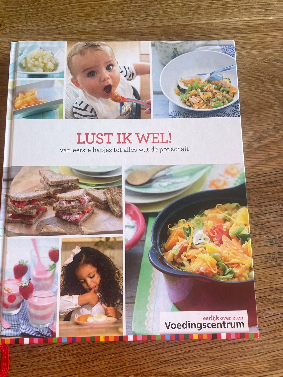 Baby Kookboek "Lust ik wel" / van 1-e hapje tot alles eten, Ophalen of Verzenden, Zo goed als nieuw, Overige typen, Gezond koken