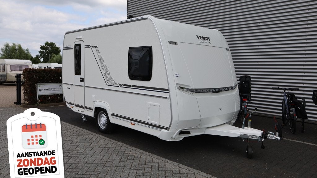 Fendt Apero Activ 390 FH Vloerverwarming + GFK dak, Caravans en Kamperen, Caravans, Schokbreker, Bedrijf, Treinzit, Tot en met 3