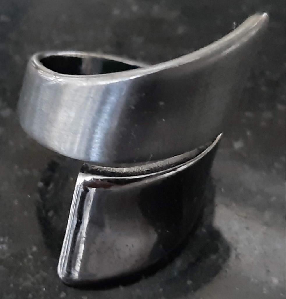 Aparte ring hematiet, Ophalen of Verzenden
