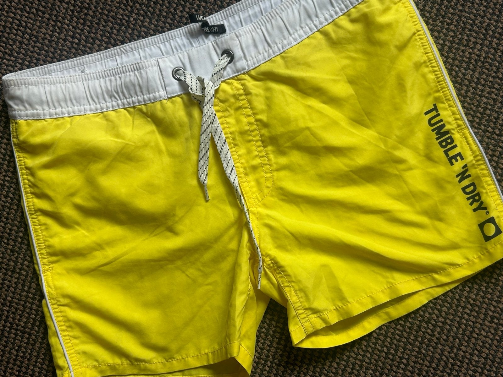 Gele zwembroek Tumble 'n Dry maat 158-164, Ophalen of Verzenden, Zo goed als nieuw, Jongen, Sport- of Zwemkleding