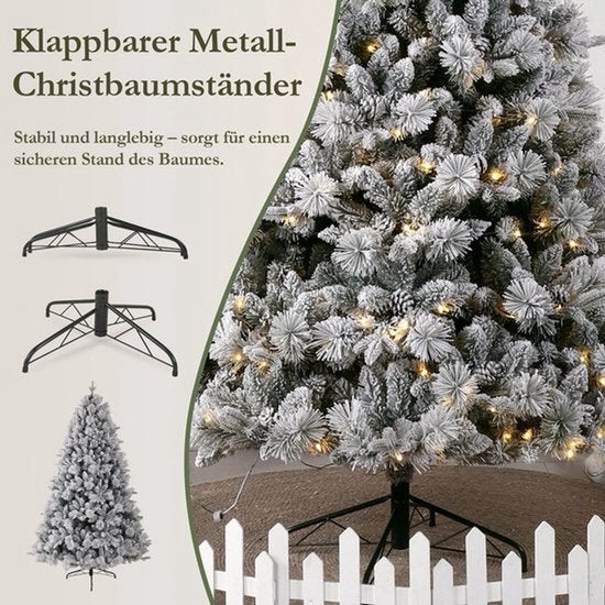 Witte Kunstkerstboom – Kunstkerstboom Met Sneeuweffect, Corvance B.V., Verzenden, Nieuw, Corvancebol@gmail.com