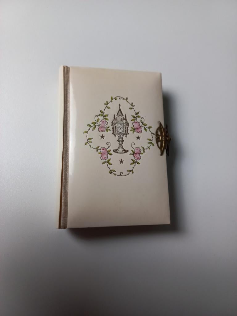 Vintage Miniatuur Boekje met Slotje - Decoratief, Ophalen of Verzenden, Onbekend