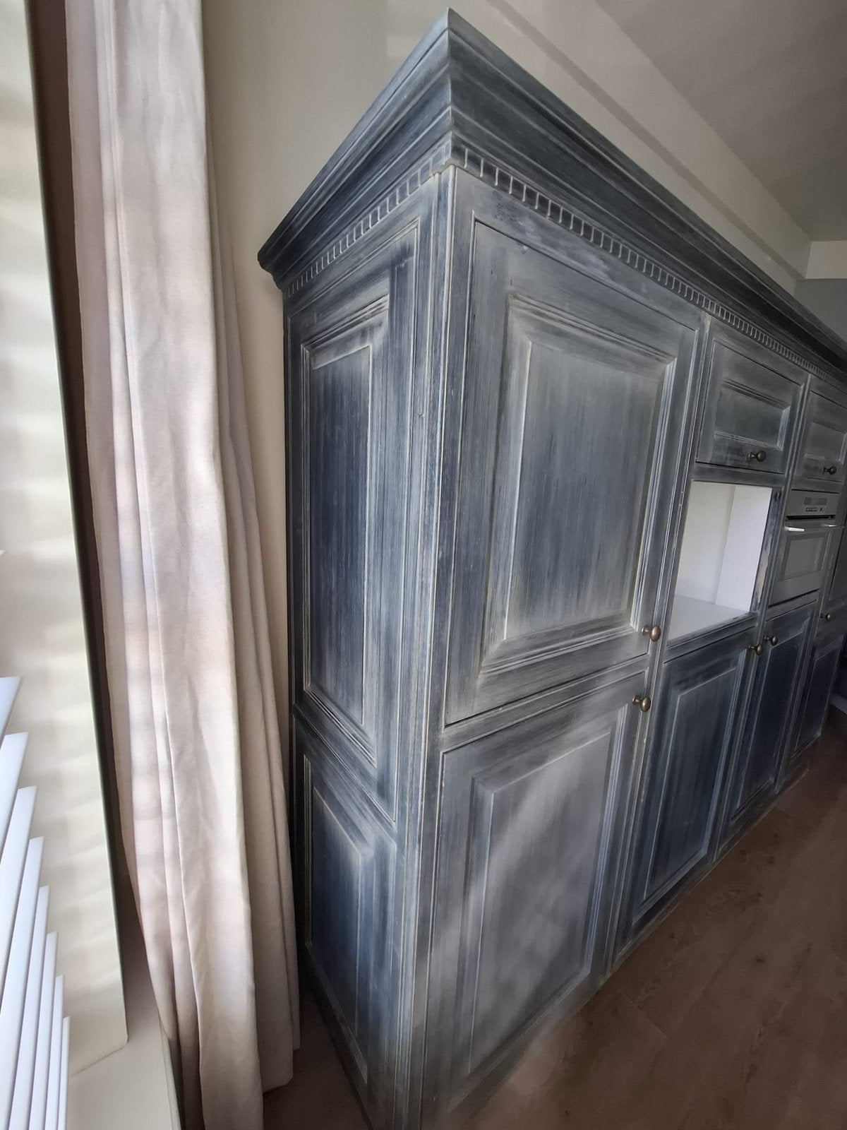 Massief houten kwaliteit Keuken met Miele Apparatuur., Huis en Inrichting, Keuken | Complete keukens, Ophalen, Gebruikt, Overige materialen