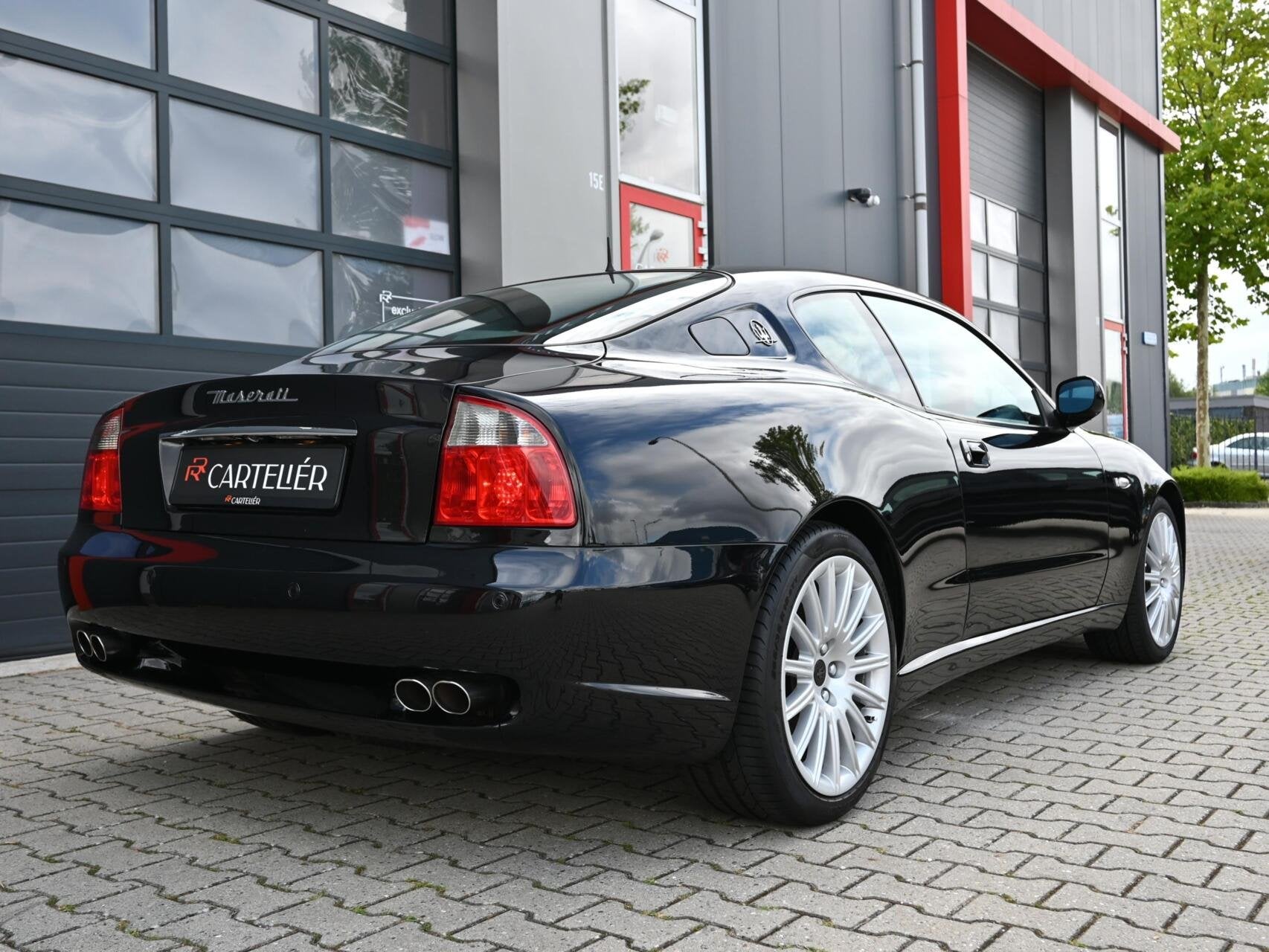 Maserati 4200 GT V8 Cambiocorsa | Nero Pastello | F1 | NAP |, Auto's, Automaat, Gebruikt, 4 stoelen, Zwart