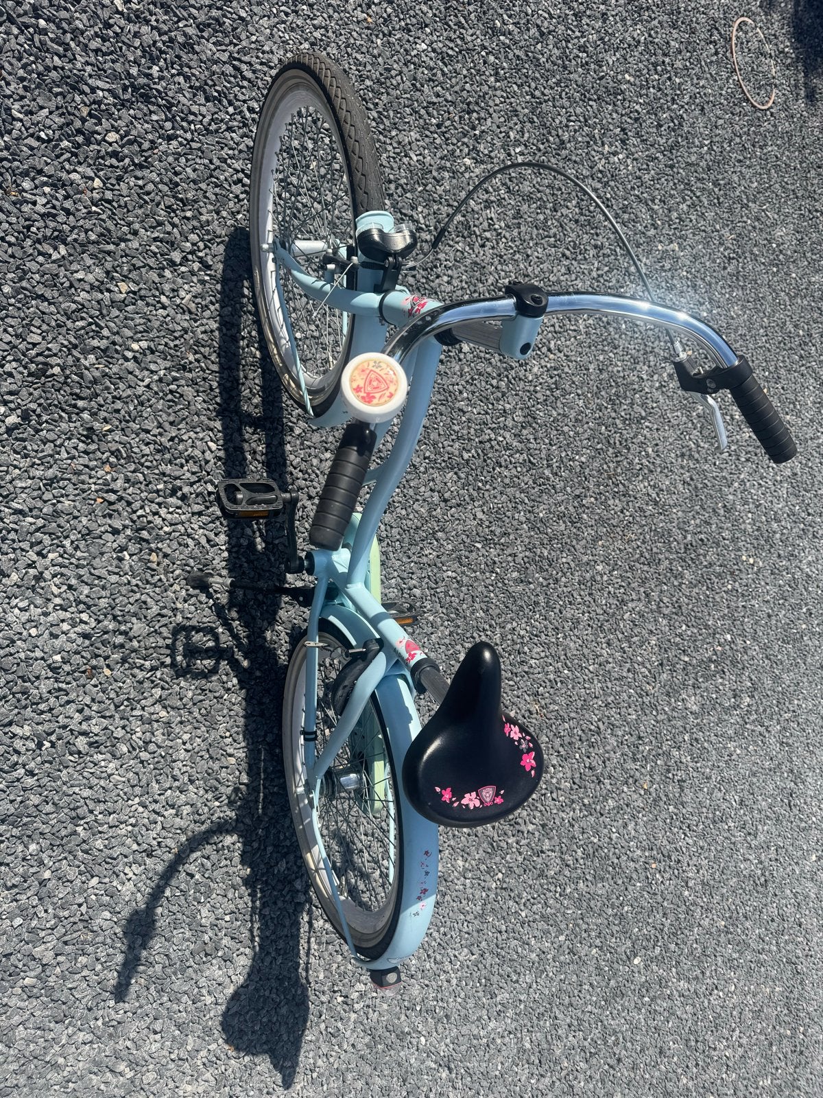 Leuke meisjesfiets voor kinderen tot 10 jaar, Fietsen en Brommers, Ophalen, Gebruikt, Velgrem, 20 inch of meer