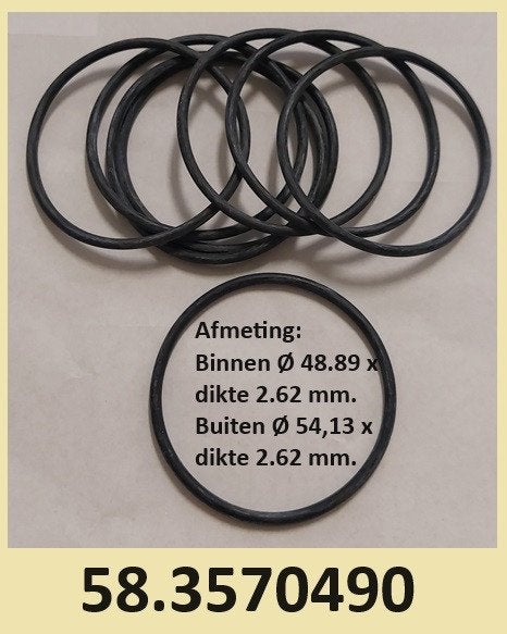 58.3570490 Selva O-ring Ø 48.89 x 2.62 mm. € 1,95, Ophalen of Verzenden, Nieuw, Motor en Techniek