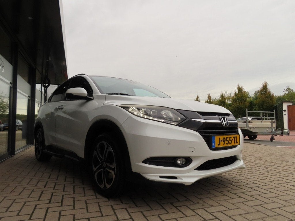 Honda HR-V 1.5 I-VTEC Executive Aut Navi Pano Camera 2015, Auto's, Euro 6, Wit, Bedrijf, 19 km/l