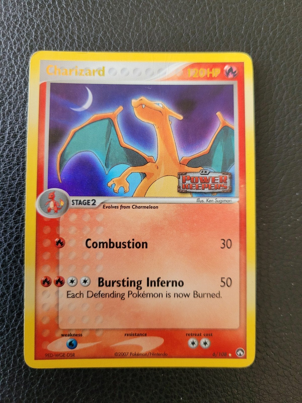 Charizard Pokémon Kaart EX Power Keepers 6/108, Ophalen of Verzenden, Gebruikt