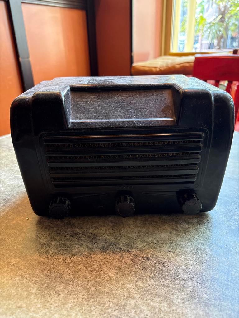 Antieke Tesla 305U Talisman Radio - Vintage Buizenradio, Ophalen of Verzenden, Niet werkend, Radio