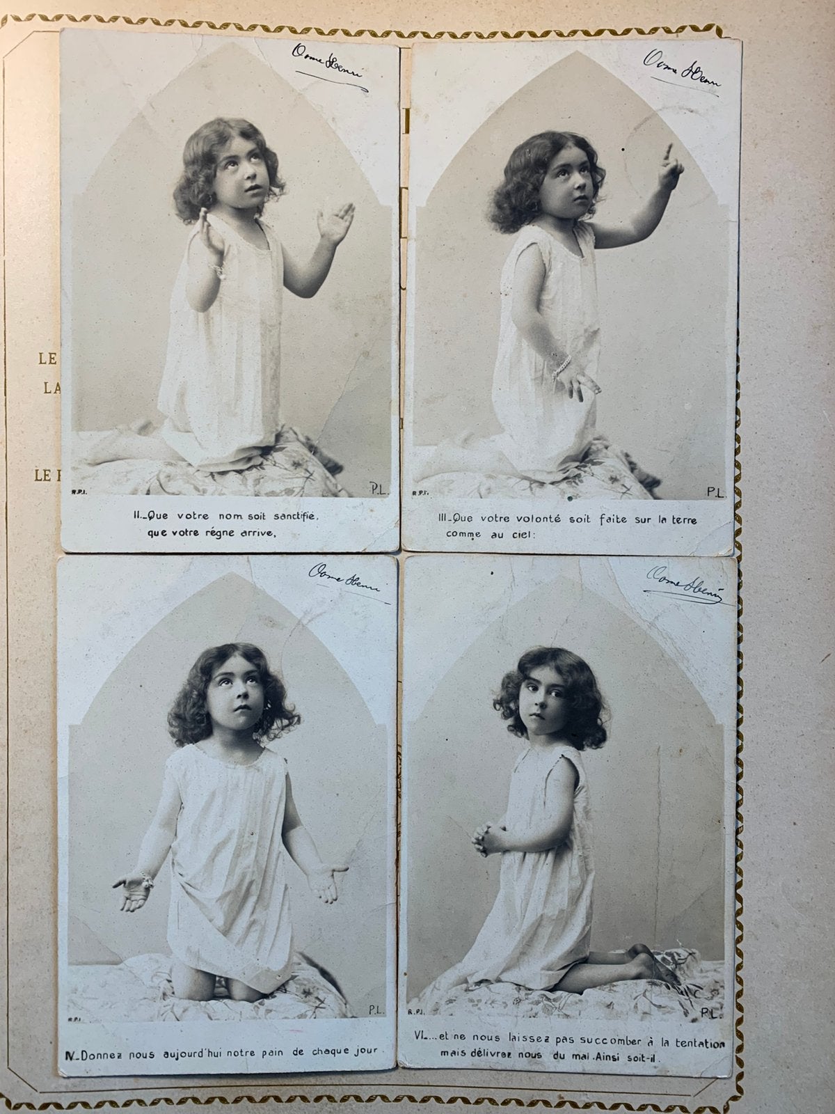 1904 Biddend meisje (NN), Ophalen of Verzenden, Voor 1920, Gelopen, Kinderen