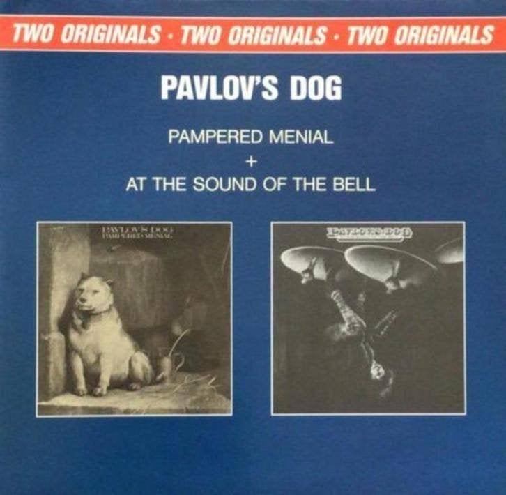 2CD Pavlov's Dog: Pampered Menial + At The Sound Of The Bell, Ophalen of Verzenden, Zo goed als nieuw, Poprock