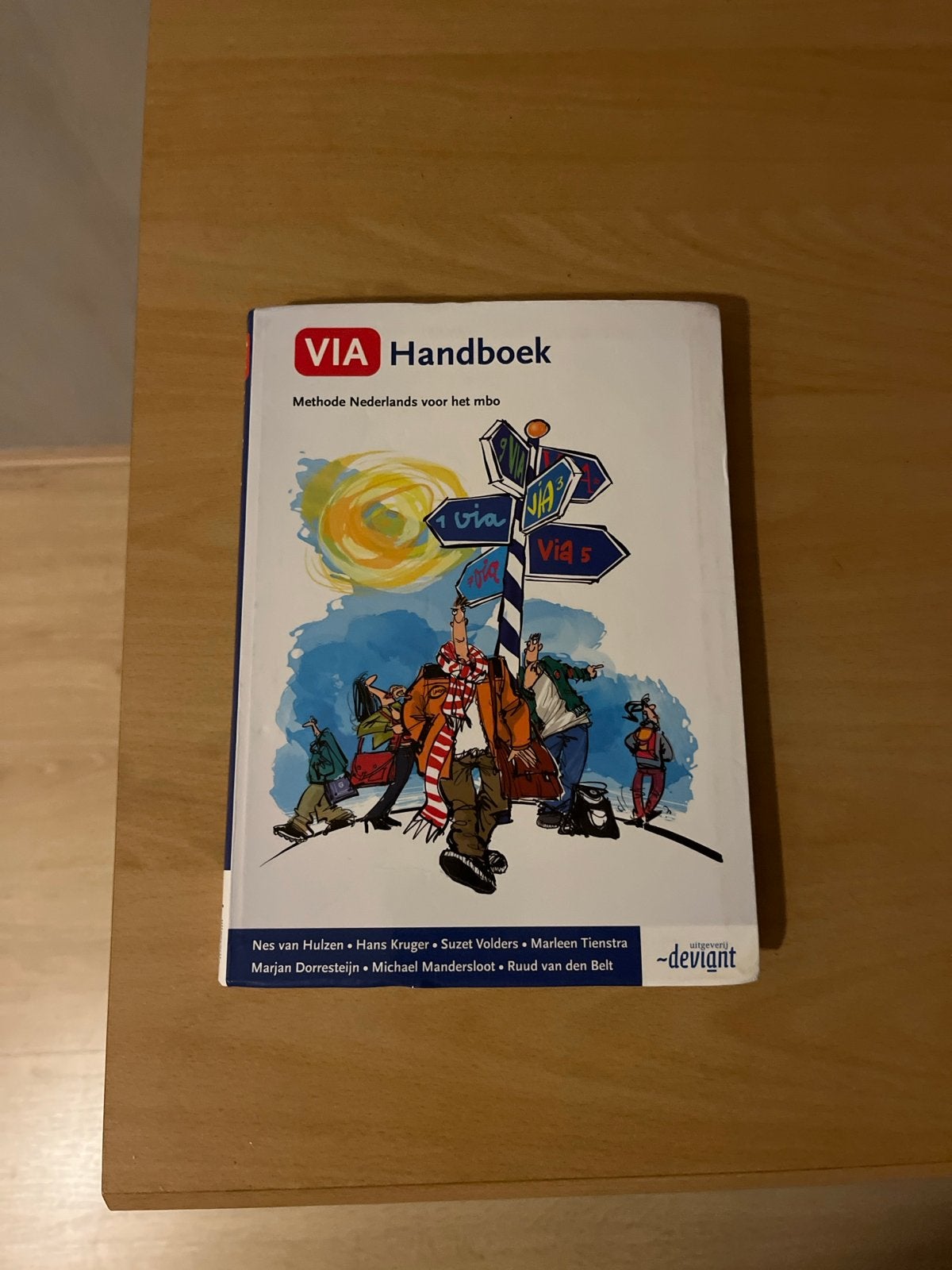 VIA Handboek Methode Nederlands voor het mbo, Boeken, Ophalen of Verzenden, Zo goed als nieuw, Overige niveaus, Nederlands