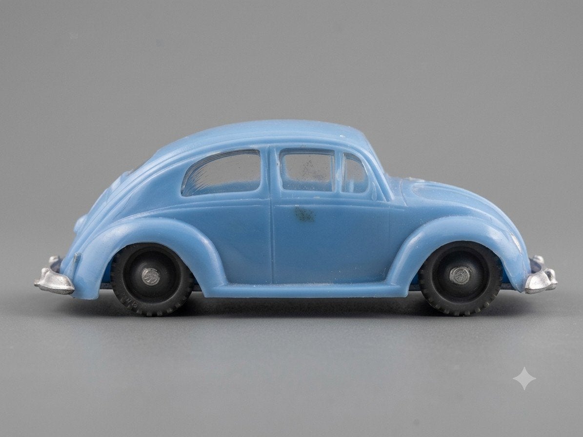 Siku Plastic V 13 VW 1200 Kever Volkswagen Pastel Blue V-Se, Ophalen of Verzenden, Zo goed als nieuw, Auto, SIKU