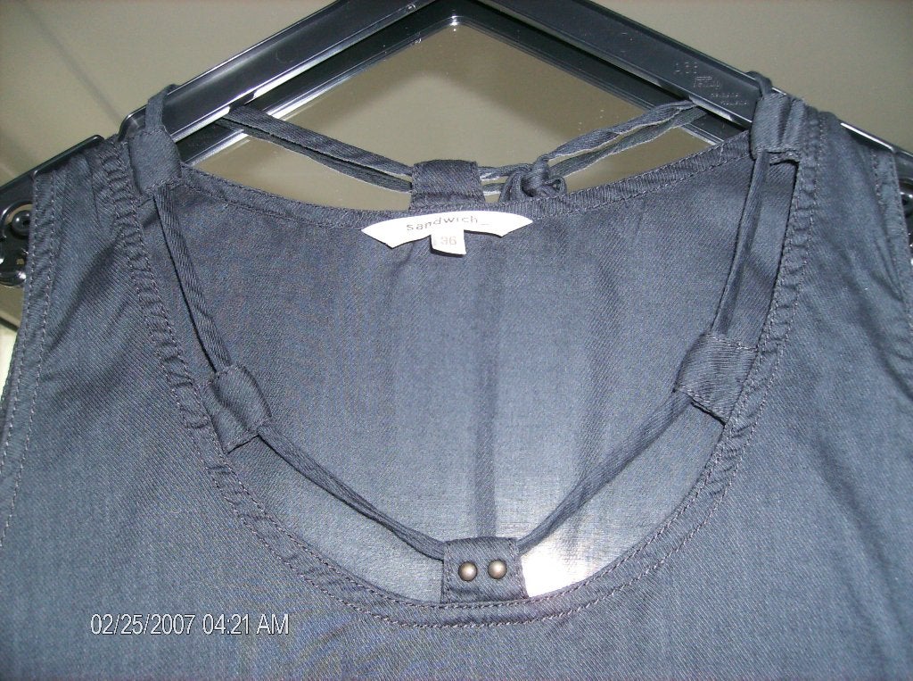 leuke blouse / tuniek Sandwich, Ophalen of Verzenden, Zo goed als nieuw, Maat 36 (S), Grijs