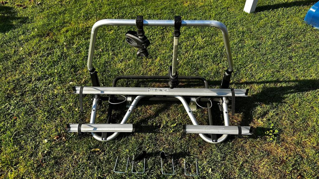 Thule caravan superB fietsendrager / fietsenrek  2 fietsen, Ophalen, Zo goed als nieuw