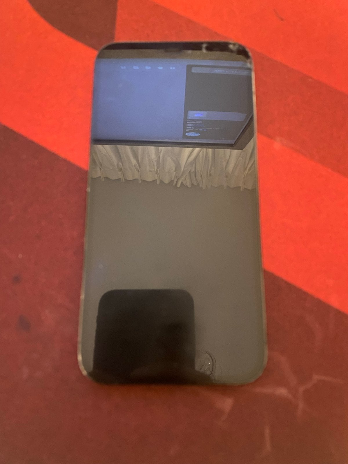 iPhone 12 Pro - Scherm defect, Telecommunicatie, Mobiele telefoons | Apple iPhone, 256 GB, Blauw, 78 %, Zonder simlock