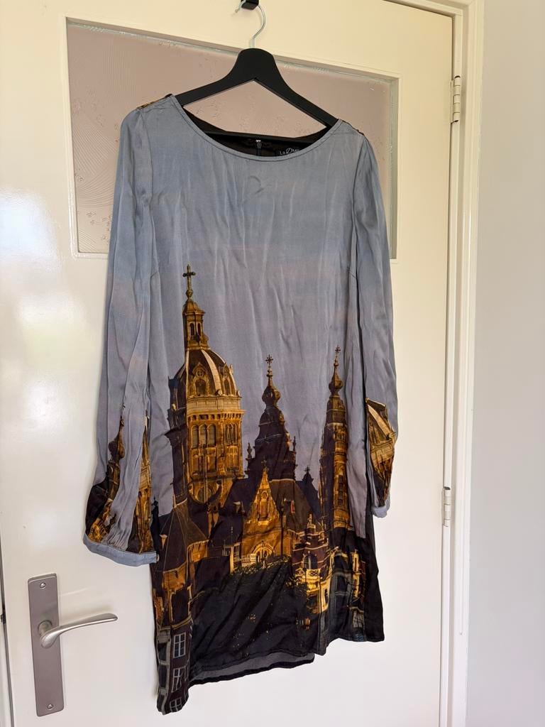 Ladress Art dress XL 100% zijde, Ophalen of Verzenden, Zo goed als nieuw