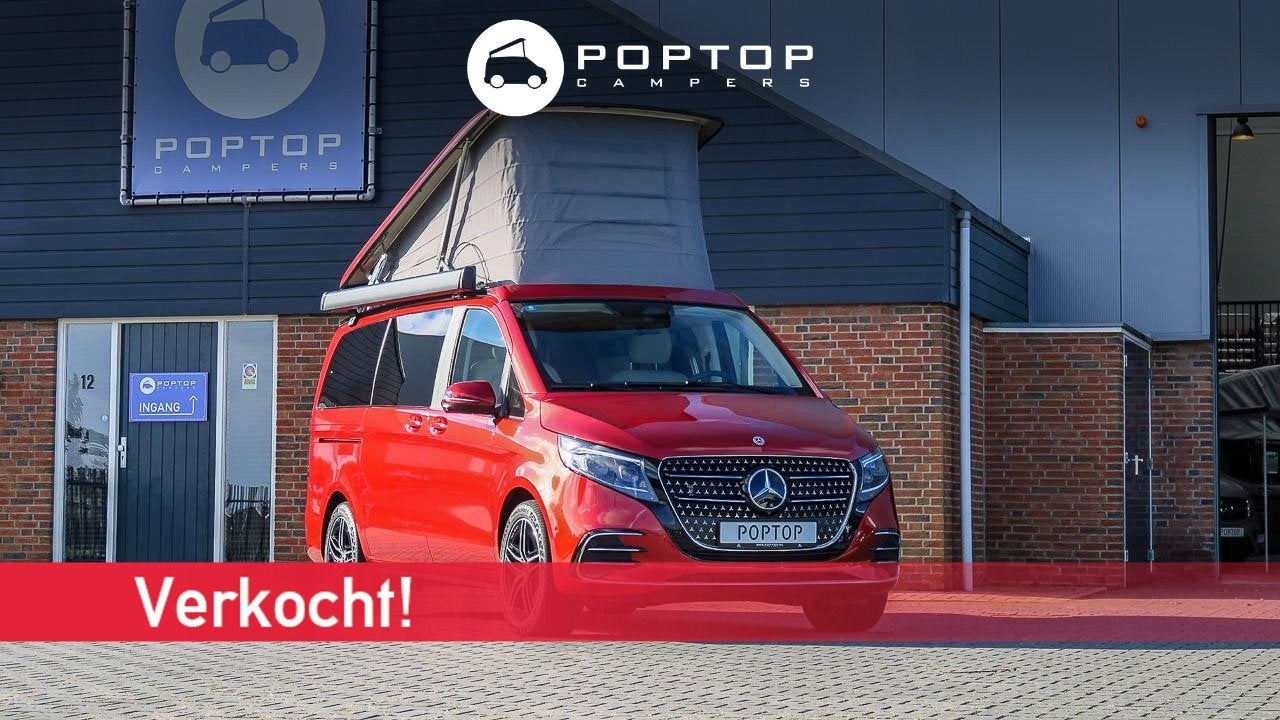 Mercedes V300 Marco Polo, Caravans en Kamperen, Automaat, Buscamper of Camperbus, Mercedes-Benz, Bedrijf