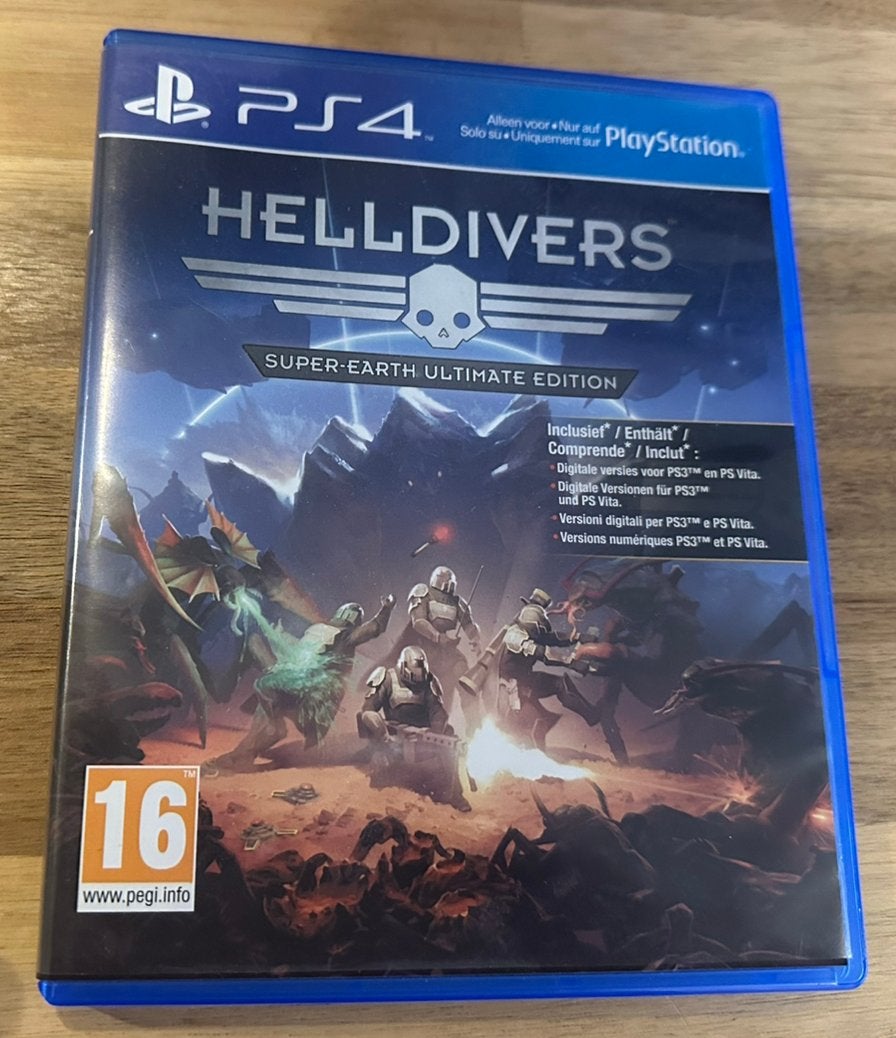 Helldivers: Super-Earth Ultimate Edition PlayStation 4, Avontuur en Actie, 1 speler, Eén computer, Ophalen of Verzenden