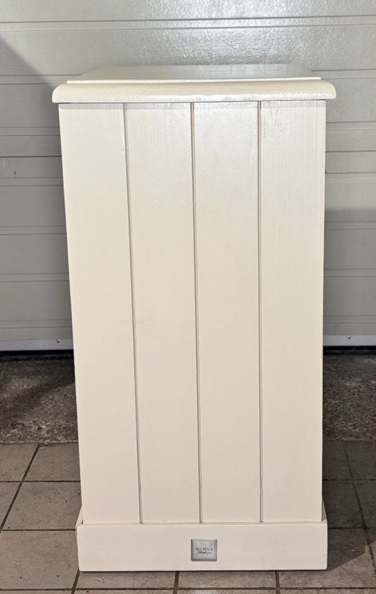 Landelijke Houten Wasmand / Waskast – Van Heck Badkamers, Ophalen, Minder dan 50 cm, Zo goed als nieuw, Minder dan 100 cm