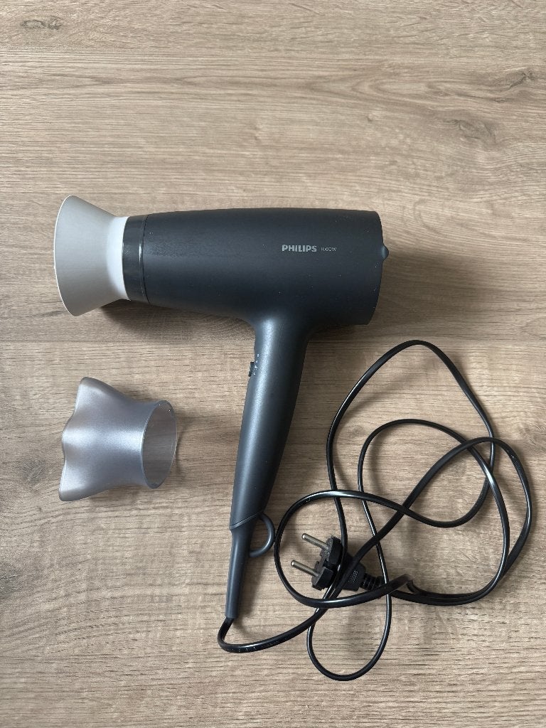 Philips BHD302 1600W, föhn, haardroger, hairdryer, Ophalen of Verzenden, Zo goed als nieuw, Haarverzorging