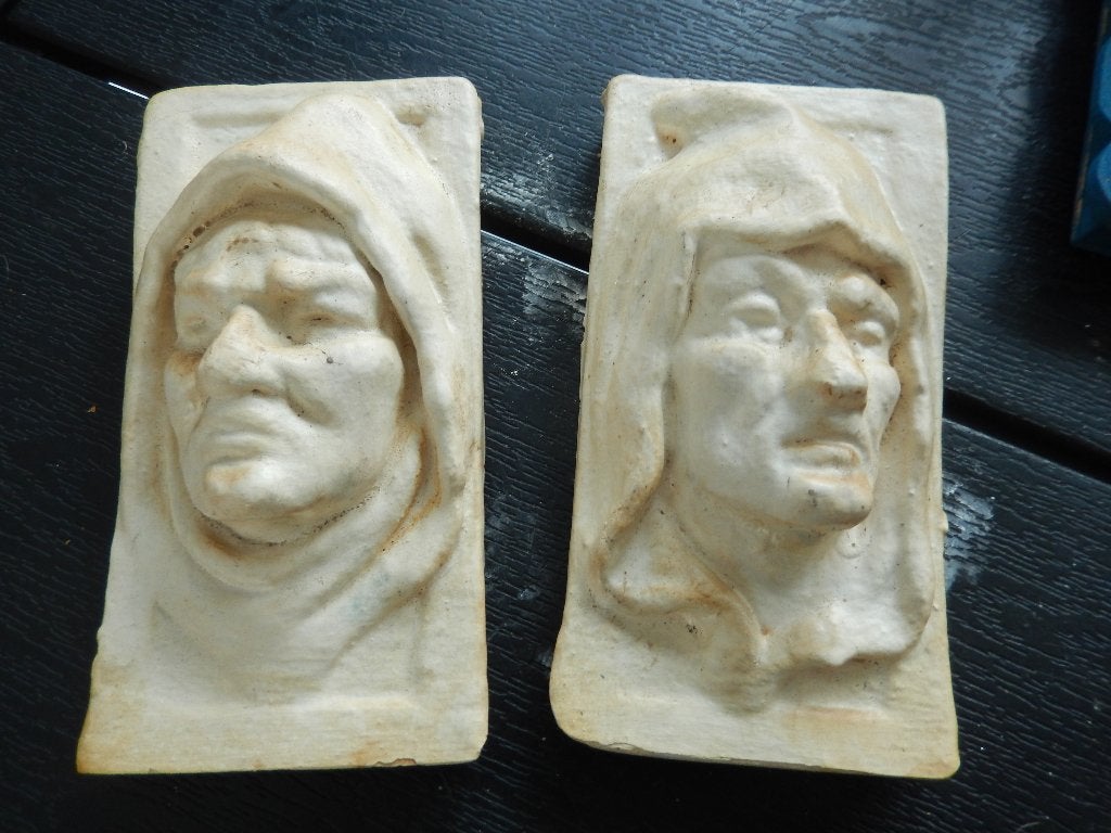 2 gipsen heren (zgan), Ophalen of Verzenden, Zo goed als nieuw, Dier