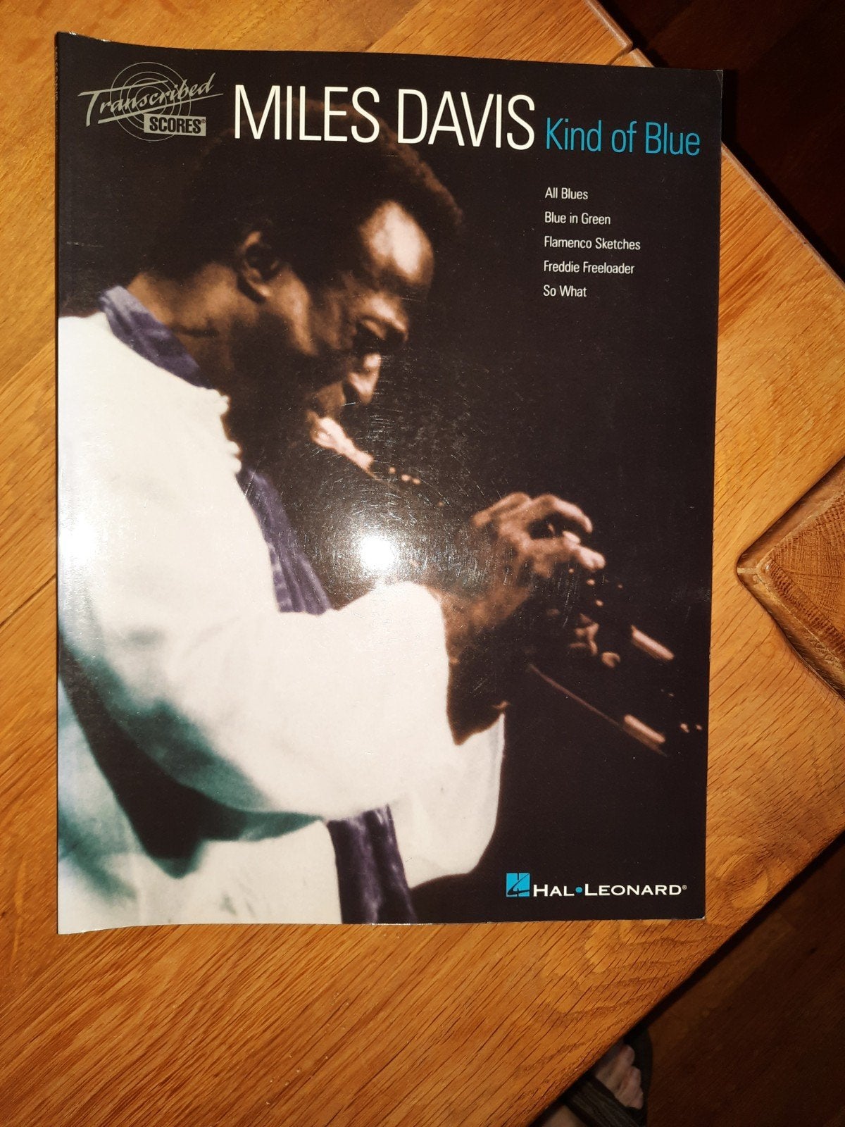 Miles davis-transscribed scores-Kind of Blue-trumpet,sax etc, Gebruikt, Trompet, Ophalen of Verzenden, Artiest of Componist