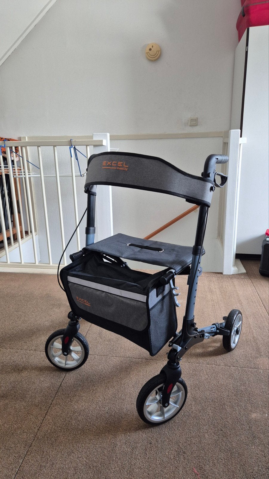 Rollator Excel Mobility, volledig inklapbaar, Ophalen, Opvouwbaar, Nieuw