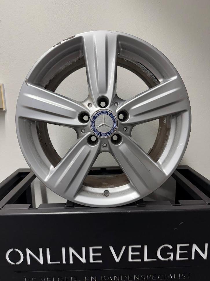 Set 17 inch Originele Mercedes 5x112 velgen A klasse W176, Auto-onderdelen, Banden en Velgen, Niet ingevuld, Overige, Gebruikt