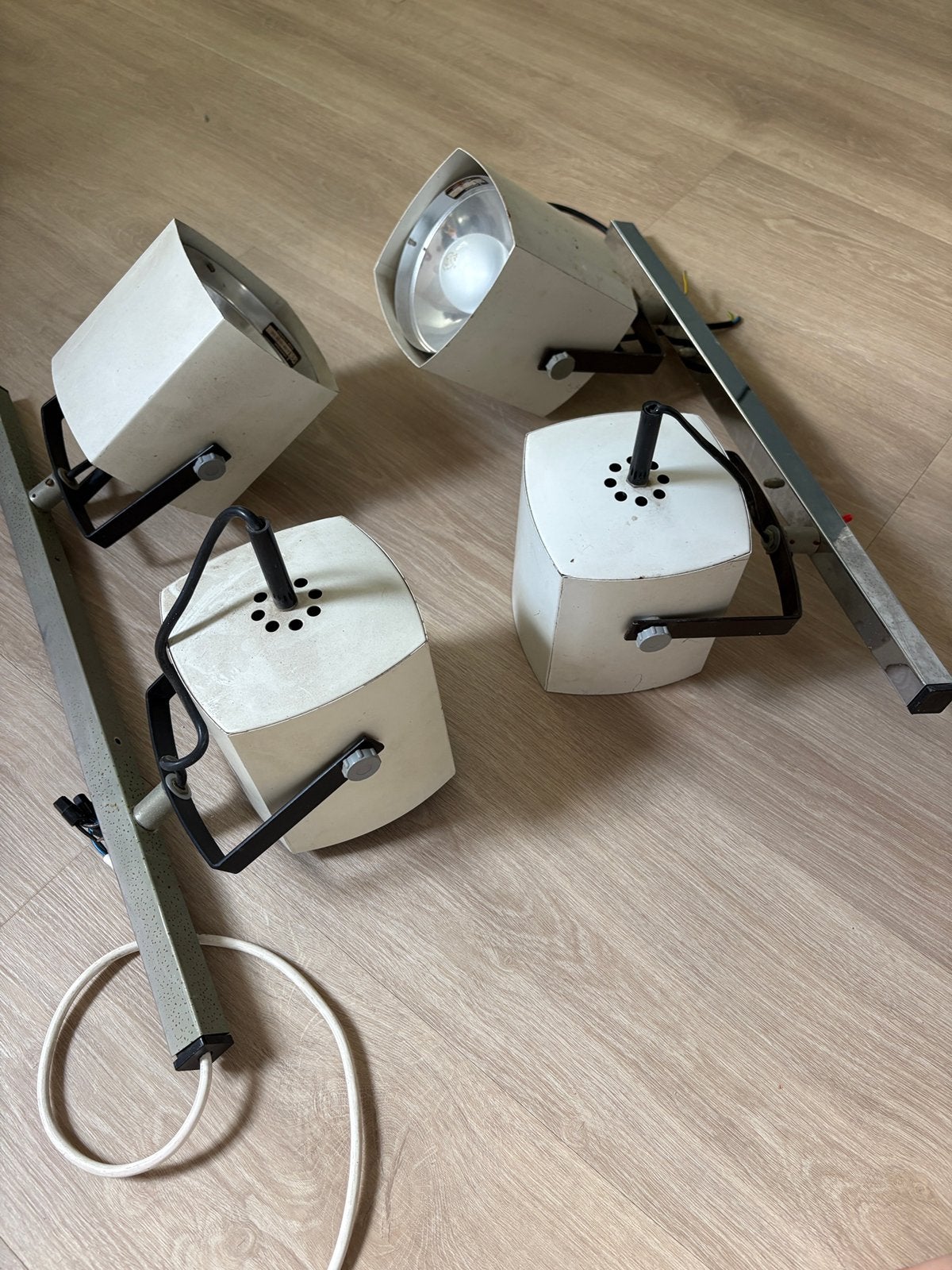 Vintage Raak Amsterdam Design Lampen, Ophalen, Gebruikt, Metaal, E27 (groot)