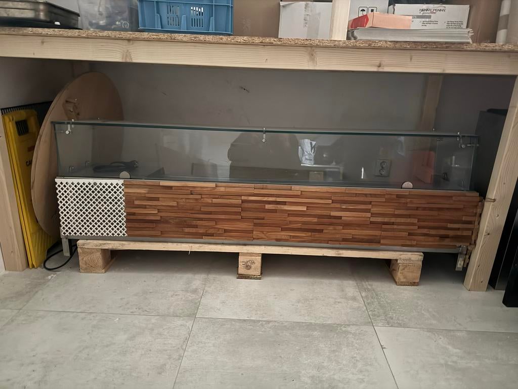Gekoelde Vitrine - Perfect voor Sushi of Salades, Ophalen of Verzenden, Gebruikt, Koelen en Vriezen