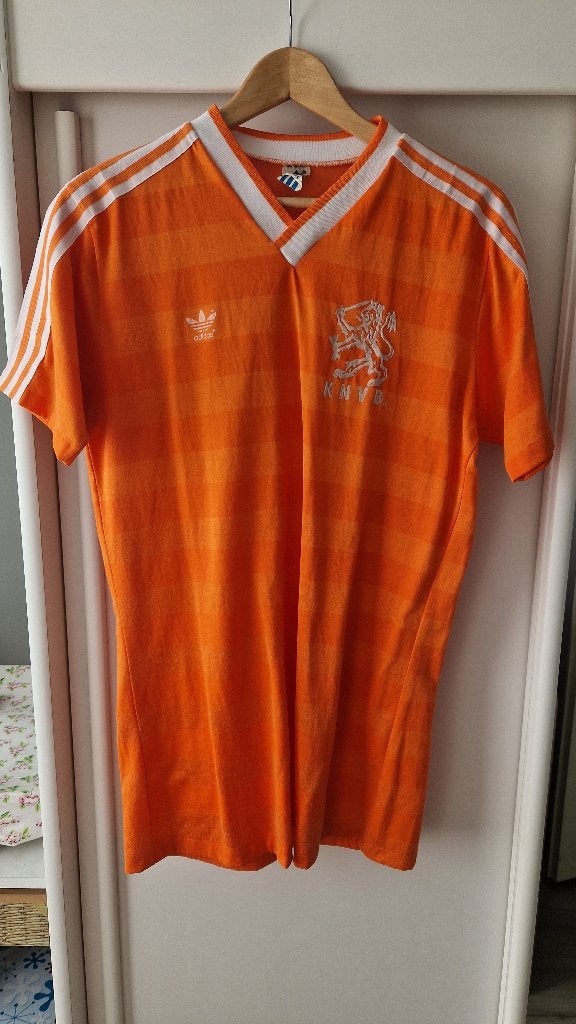 Matchworn shirt Nederlands elftal 1984-1986, Ophalen of Verzenden, Gebruikt, Overige binnenlandse clubs, Shirt