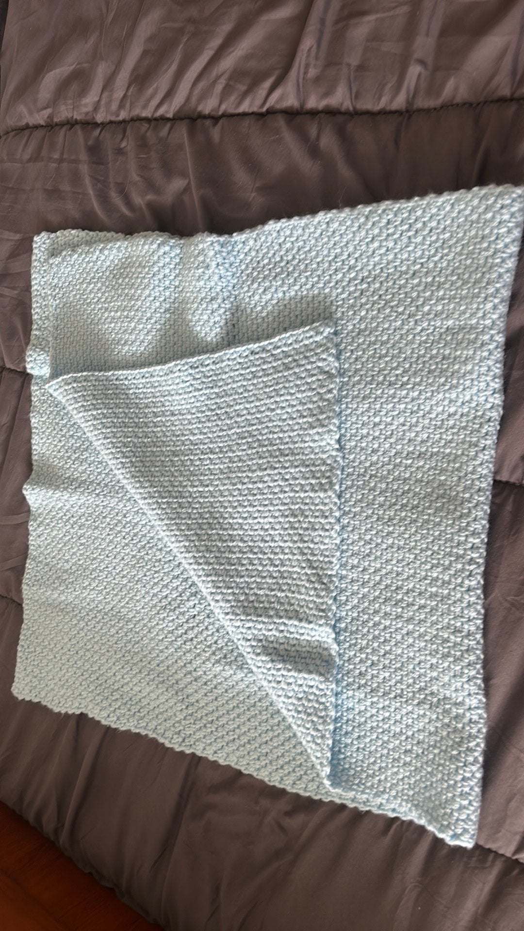 Baby dekentje, Ophalen, Nieuw