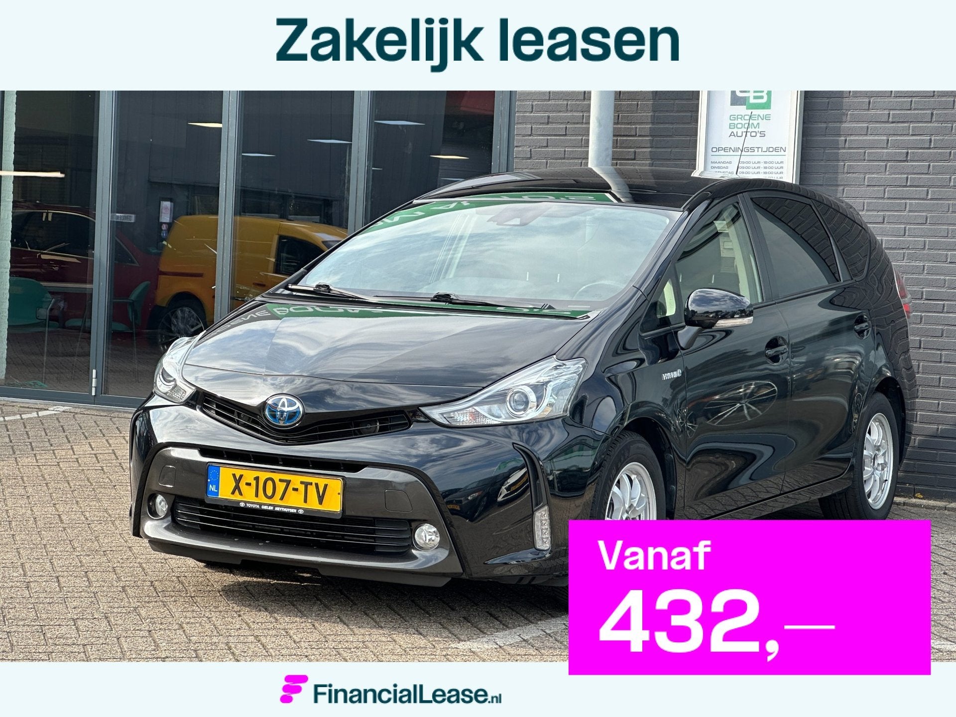 Toyota Prius + 1.8 Active/7-PERS/CAMERA/NAVI/AUTOMAAT/NETTE, Gebruikt, Euro 6, 4 cilinders, 7 stoelen