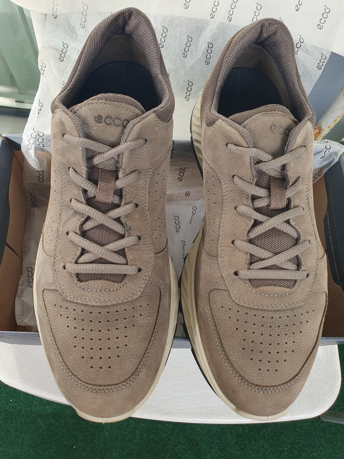 ECCO Exostride Heren Nubuck Sneaker Maat 42, Kleding | Heren, Schoenen, ECCO, Overige kleuren, Ophalen of Verzenden, Sneakers of Gympen