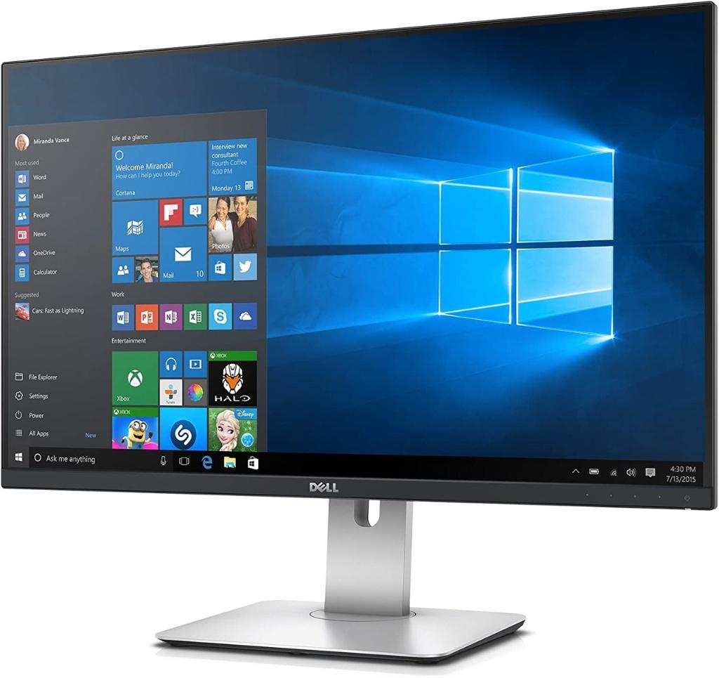 Dell U2715h monitor, Ophalen, IPS, Zo goed als nieuw, Quad HD (2K)