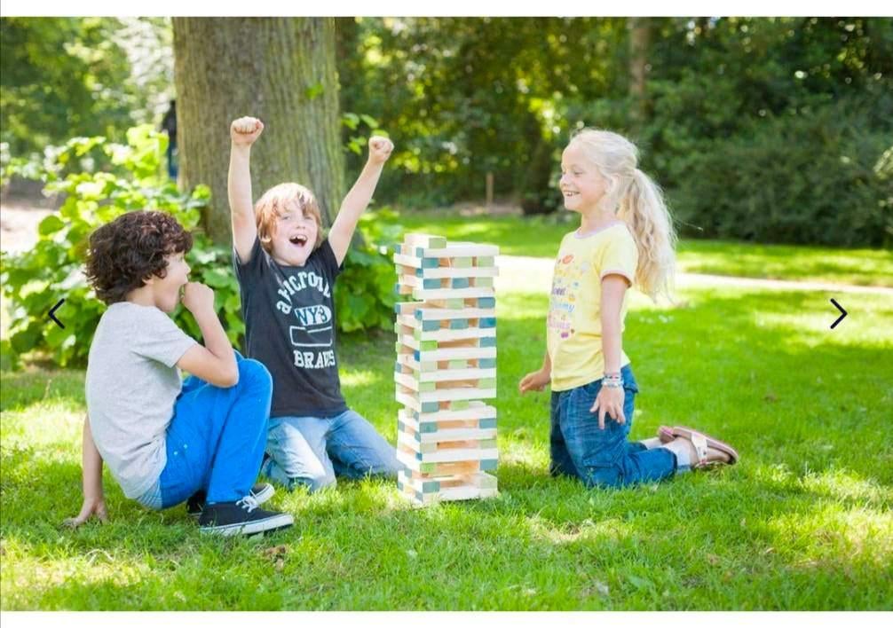 3 spellen 99,-Voetbaltafel,Jenga,Bijlgooien,basketbal huren, Ophalen, Nieuw, Overige