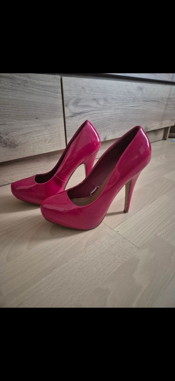Rode pumps met hoge hakken - Maat 40, Ophalen of Verzenden, Gedragen, Rood, Pumps